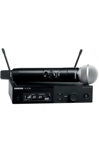  Microfone Shure SLXD24/SM58 - L55