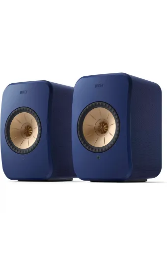 Caixa De Som Kef Lsx ll Wireless Par Azul