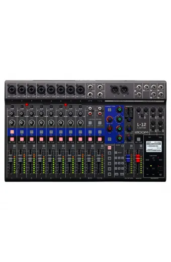 Mixer Zoom L12 Livetrak 12 Canais