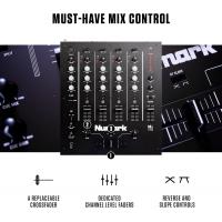 Numark Mixer M6 de 4 canais com interface de áudio integrada
