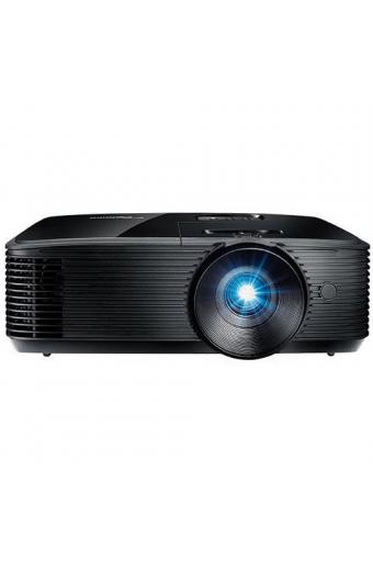 Projetor Optoma Hd146x 3600 Lumens Full Hd 1080p 3d Dlp Pret Cor Preto 110V/220V