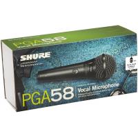 Microfone Shure PGA58 XLR Com Fio