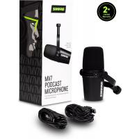 Microfone Shure MV7+ para Podcast XLR 