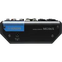 Mesa de Som Analógico Yamaha MG06X