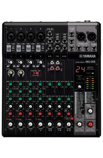 Mesa de Som  Yamaha MG10X CV 