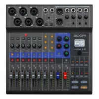 Mesa de Som Zoom Livetrak L-8 de 8 Canais - Preto