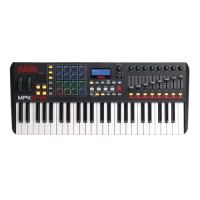 Teclado Controlador Midi Usb Akai Mpk249 49 Teclas