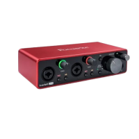 Interface De Áudio Usb Focusrite Scarlett 2i2 Geração 3