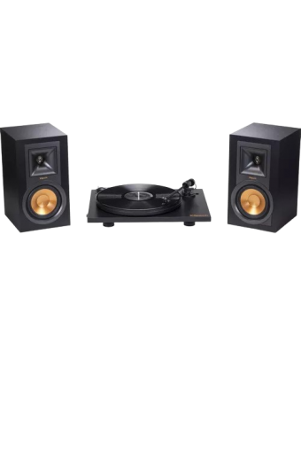 Kit Caixa Ativa Klipsch R-15pm +toca Discos Klipsch