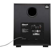 Subwoofer Ativo Klipsch R-120swi Wireless 12 Polegadas Cor Preto 110v