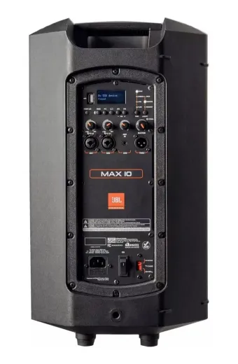 Caixa Jbl Ativa Max10 250w Rms 10 Bluetooth/usb 127/220V Cor Preto