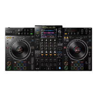 Controlador DJ Pioneer XDJ-XZ preto da 4 canais 110V/240V