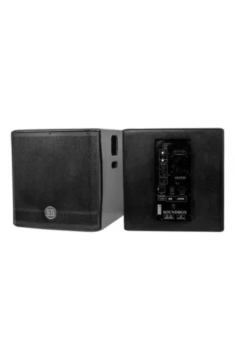 Subwoofer Ativo  SoundBox 918 Preto