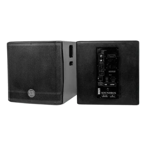 Subwoofer Ativo  SoundBox 918 Preto